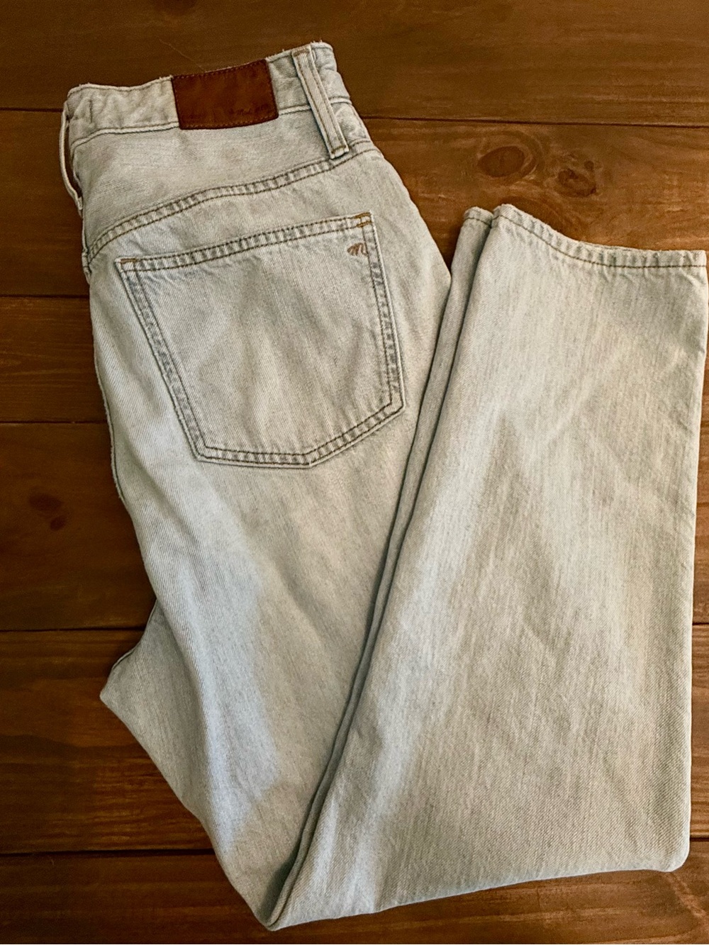 Madewell curvy perfect vintage Straight-Leg Jeans
